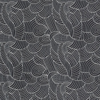 Body Painting 2by Rosemary Pitjars for M and S Fabrics BP2B Black