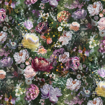 Botanical House Hoffman Spectrum Print HW5402 170 Meadow