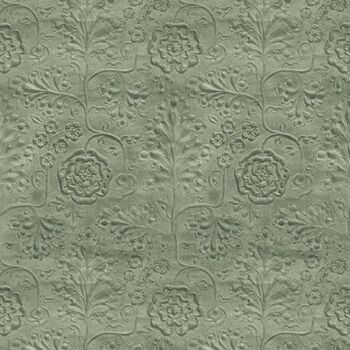 Botanical Journal By The Smithsonian Institution  For Marcus Fabrics R650860D Green