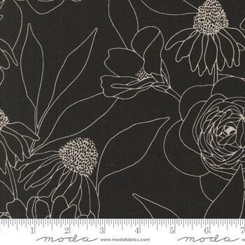 Botany by Alli K Design  MODA  Mochi Linen Ink 11557 12 Black