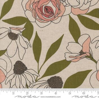 Botany by Alli K Design  MODA  Mochi Linen Paper 11550 11L Multi