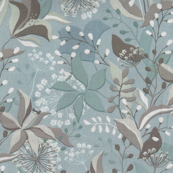 Brielle Garden by Turnowsky for QT Fabrics 164929045Q Duckegg BlueTaupe