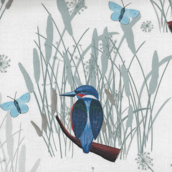 British Waterways By Sarah Payne for Visage Fabric 100 Organic Cotton 