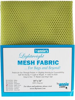 By Annieand39s Lightweight Mesh Fabric 18 x 54 SUP209Apple Green