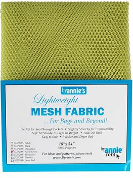 By Annieand39s Lightweight Mesh Fabric 18 x 54 SUP209Apple Green