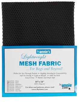 By Annieand39s Lightweight Mesh Fabric 18 x 54 SUP209Black