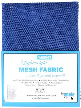 By Annieand39s Lightweight Mesh Fabric 18 x 54 SUP209Blastoff Blue