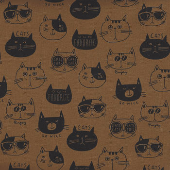 Cats By KOKKA CottonLinen PA44700 702C14