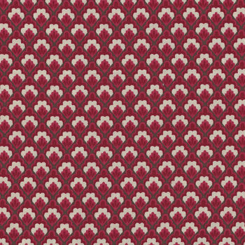 Chafarcani By French General For Moda Fabrics M1385111 RedCream