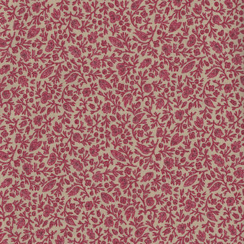 Chafarcani By French General For Moda Fabrics M1385518 RedCreamPink