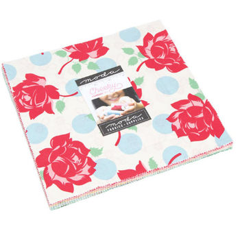 Cheeky Layer Cake Precut 42 10inch Squares by Urban Chiks for Moda 31140LC