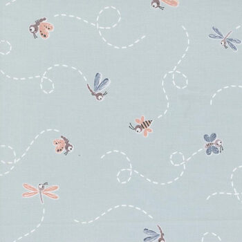Chirp by Elena Amo for MODA Fabrics M39033 19 Duckegg