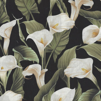 Colorido By Melissa Cowry For Clothworks Fabrics Y3131 Colour Calla Lily