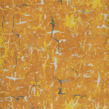 Colourways Crackled By Stof Fabric 4502 060 Orange