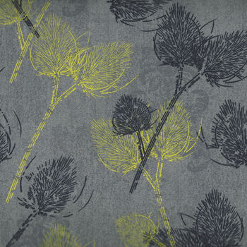 Colourways Leaves By Stof Fabric 4502 090 Grey
