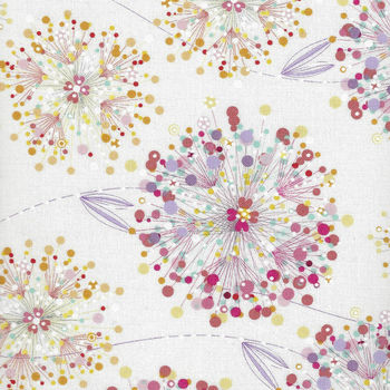 Confetti Blossoms from Quilting Treasures 164926234Z White