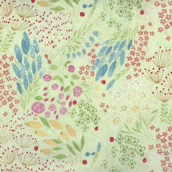 Cosmo Textiles Designed and Printed in Japan Good Taste AP12705 Col 2D Green