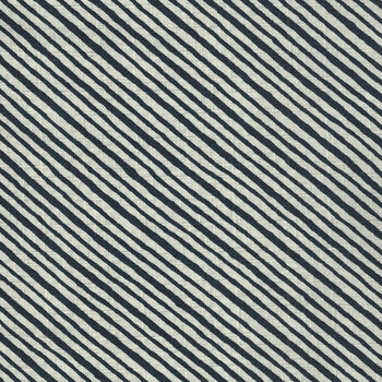 Cosmo Textiles Printed in Japan CottonLinen Mix  AP02706 Color 1A BlackPale Cream