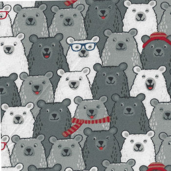 Cubby Bear Flannel by Whistler Studios 513707 Polar Bears