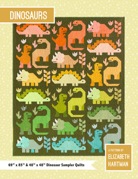 Dinosaurs Pattern By Elizabeth Hartman