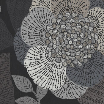 Dolce Vita By Deborah Edwards for Northcott Fabrics 22771 Colour 99 CharcoalTaupeGrey