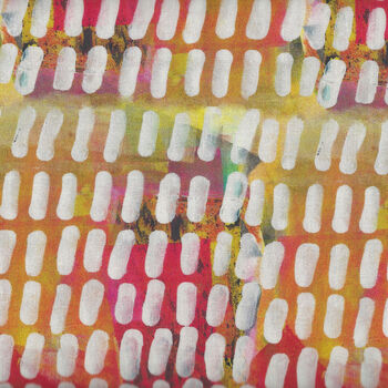 E BOND For Free Spirit Fabrics ROOT PWEB027Rainbow Pattern Bits