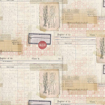 Eclectic Elements Memoranda 3 Tim Holtz PWTH107 Multi Perfect Attendance