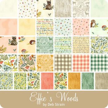 Effie+39s Woods Jelly Roll by Deb Strain Precut Strips 42 x 25 x 42 For Mod