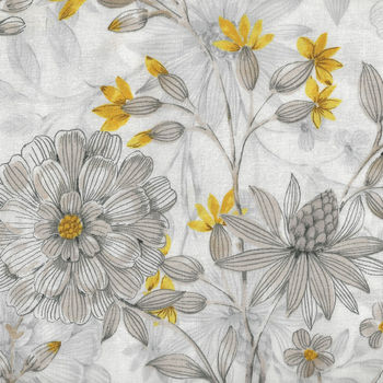 Eliana by Whistler Studios for Windham Fabrics 507671 GreyTaupeYellow