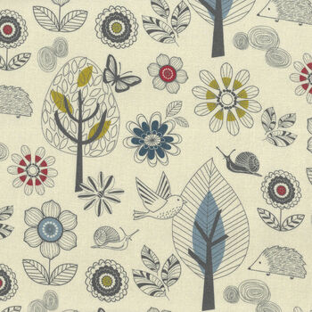 Enchanted Garden By Nutex Fabrics NZ 89860 Colour 101