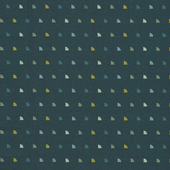 Evolve by Suzy Quilts From AGF Fabrics EVO60400 Tiny Moon Nova Teal
