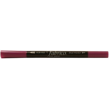 Fabrico Dual Tip Fabric Marker Garnet 125