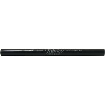 Fabrico Dual Tip Fabric Marker Real Black 182