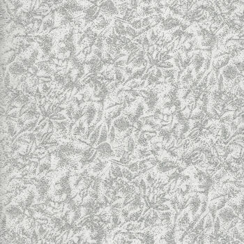 Fairy Frost by Michael Miller Fabrics CM0376  Glim  D Silver Sparkle
