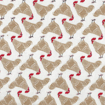 Farm Charm from Gingiber for Moda Fabric Cotton Quilting M4829221 Chickens