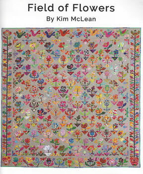 Field Of Flowers Pattern by Kim McLean