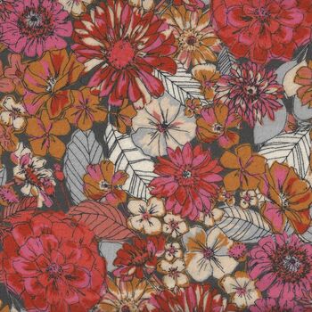 Flannel By Sharon Holland For Art Gallery Fabrics F73300 Fleuron Haven