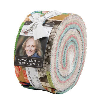 Flea Market Mix Jelly Roll By Cathe Holden For Moda Fabric 7350JR 