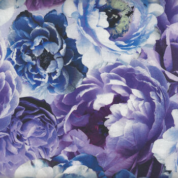 Fleur From Timeless Treasures Fabrics CD8878 Digital Print Purple 