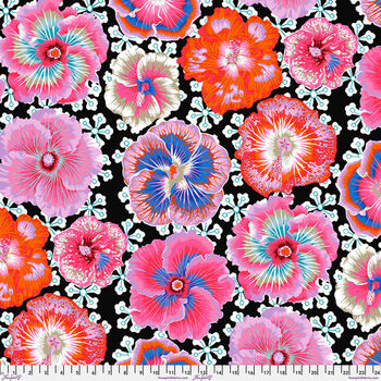 Floating Hibiscus  Contrast PWPJ122 Philip Jacobs For The Kaffe Fassett Collective