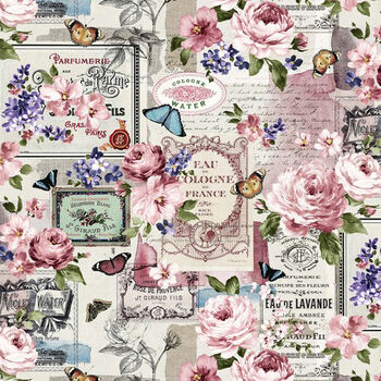 Floral Essence From Michael Miller Fabrics DCX9442BeigeD French Theme