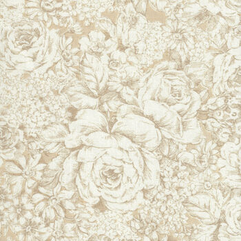 Floral Memories Collection Made in Japan NCM8800 Color 2 B Dusky Olive Toile