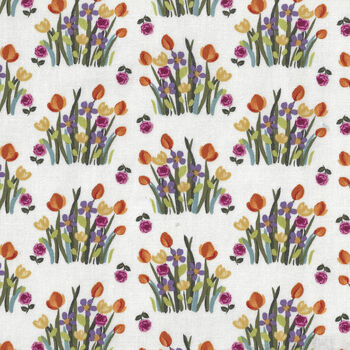Floralicious by Lila Tueller for Riley Blake C13483 Colour White