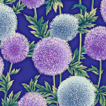 Flower Festival By Benartex Studio 100 Cotton Screen Print Style 3018