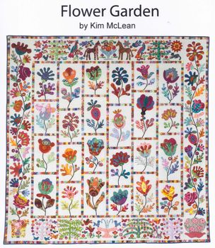 Flower Garden Quilt Pattern from Kim McLean