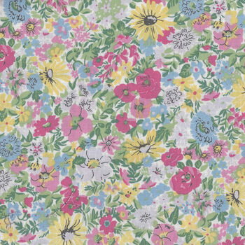 Flower Show Spring by Liberty Cotton  Malvern Meadow5726A Normal cotton 44