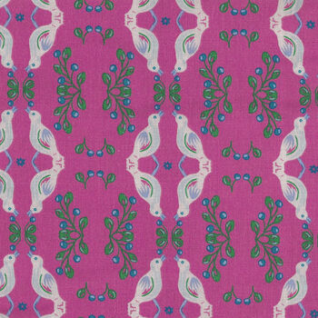Folk Art by Nathalie Lete for Conservatory Craft PWNL030 Pattern Reflecting Col Posy