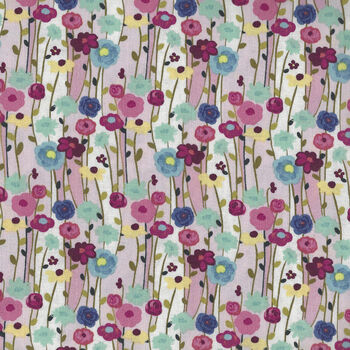 Fragrant Fields by Lila Tueller for Riley Blake C15225 Colour Lilac