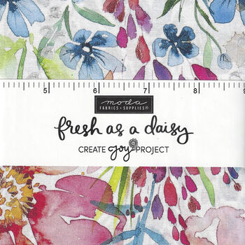 Fresh As A Daisy Charm Pack 42 x 5 Squares A Create Joy Project from Moda 8490
