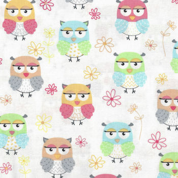 Friendship Owls from Benartex C8949 8030 color 909